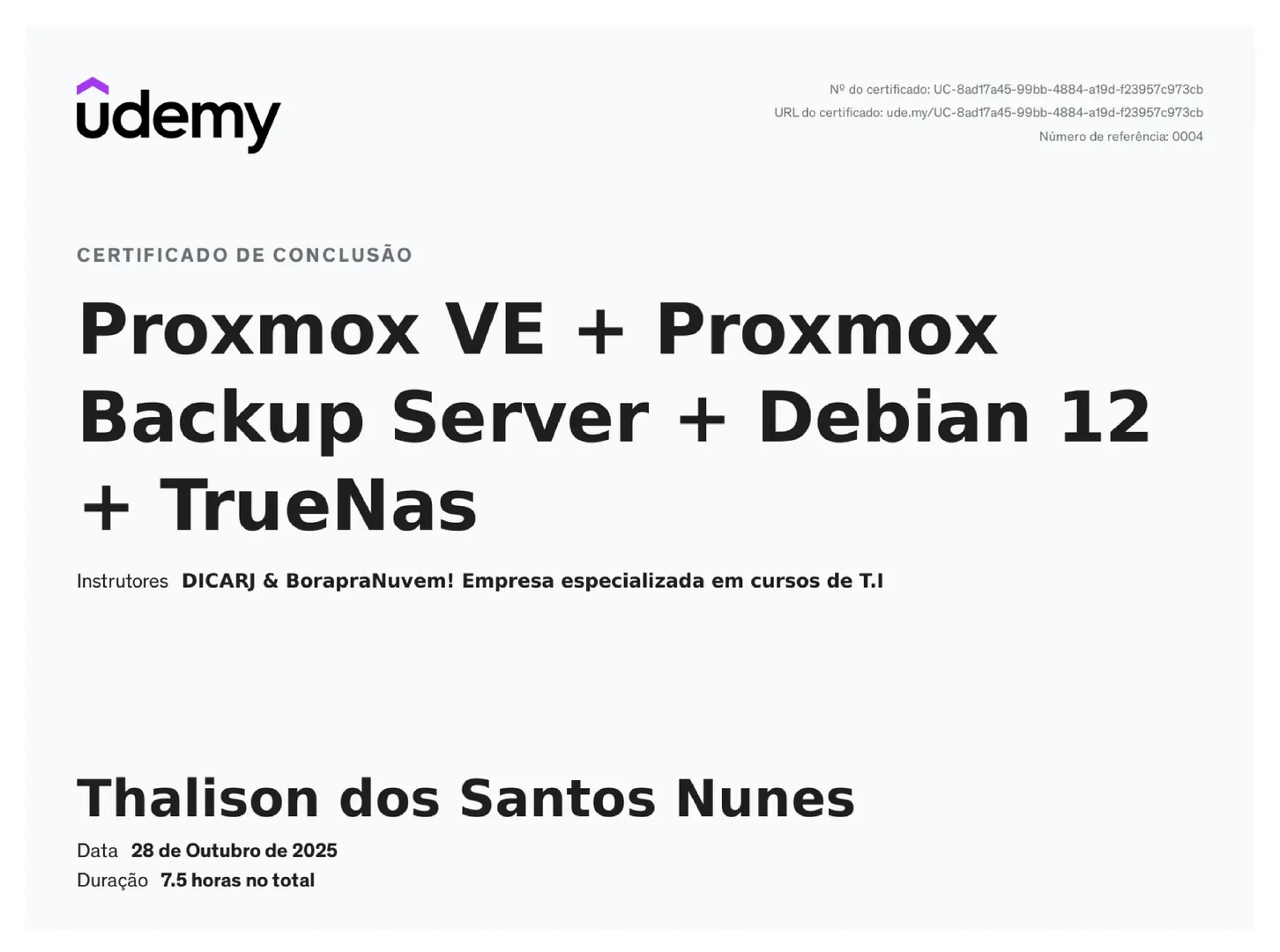 Certificado Proxmox